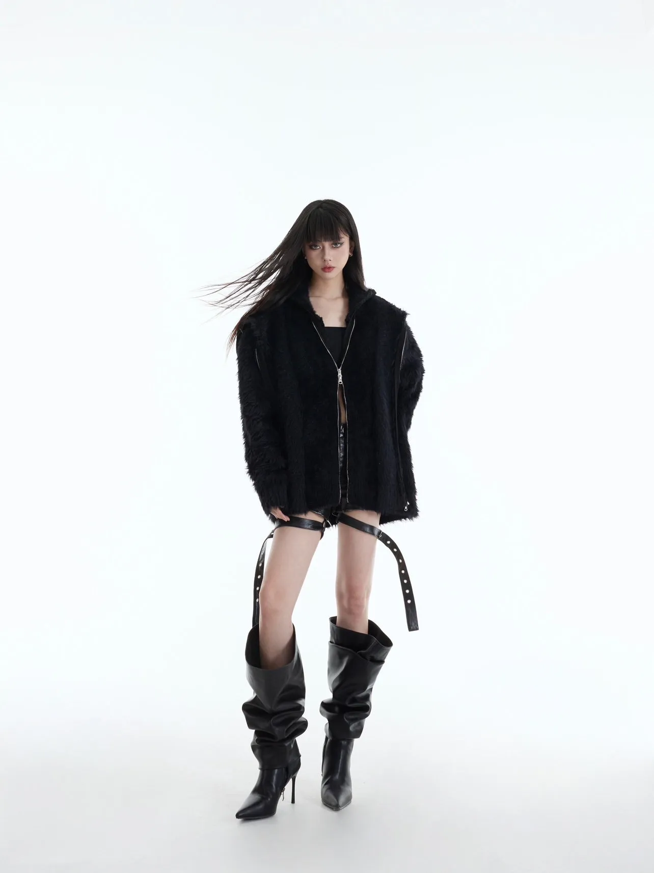 【23s October.】Fake Mink Double Layer Plush Coat