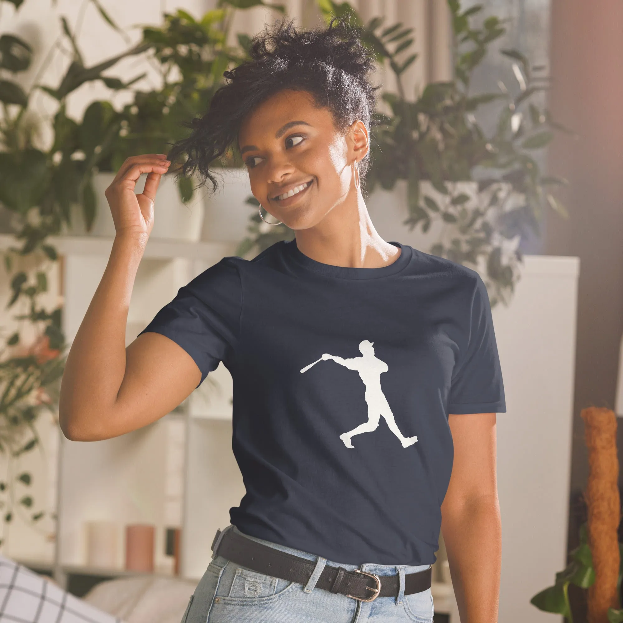 Aaron Judge Swing Logo with Number 99 Short-Sleeve Unisex T-Shirt