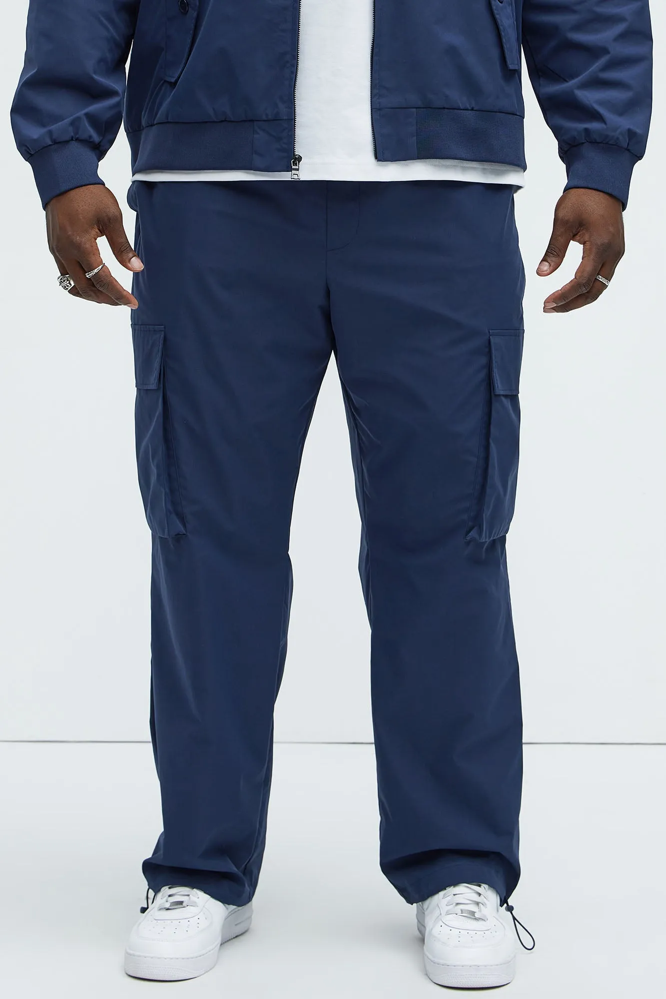 Ansel Tech Cargo Jogger - Navy