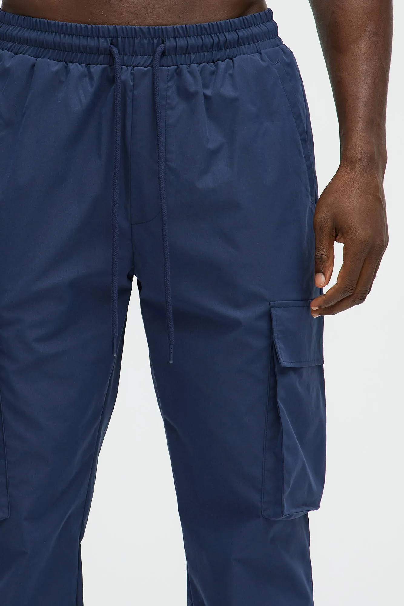 Ansel Tech Cargo Jogger - Navy