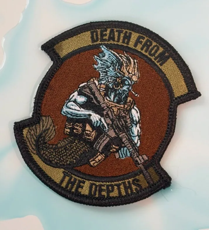 August 2024 POTM - Poseidon - "Death from the Depths" OCP Tactical  4" Patch