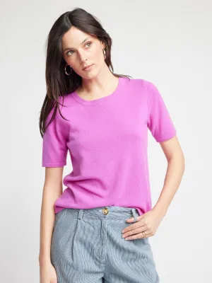 Brea Cashmere T-Shirt Sweater