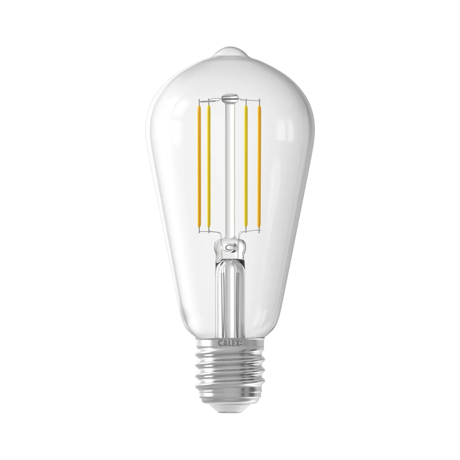 Calex Smart LED Bulb - Filament - ST64 - Clear - E27 - 7W - CCT