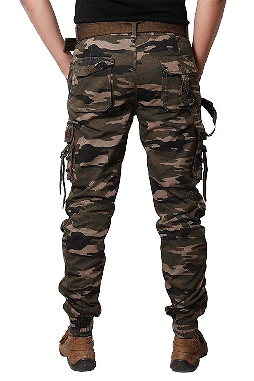 Cargo Sports Men's Women's Cotton Military Printed Cargo Pant - Size 28