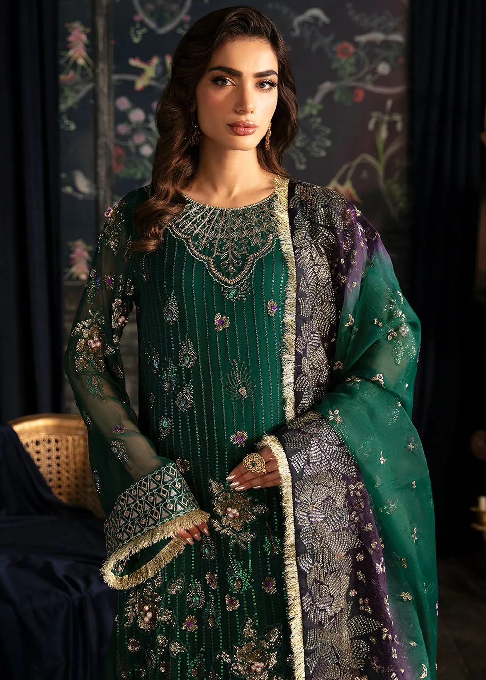 Elanora Embroidered Formals' 24 by Nureh | NEL-42