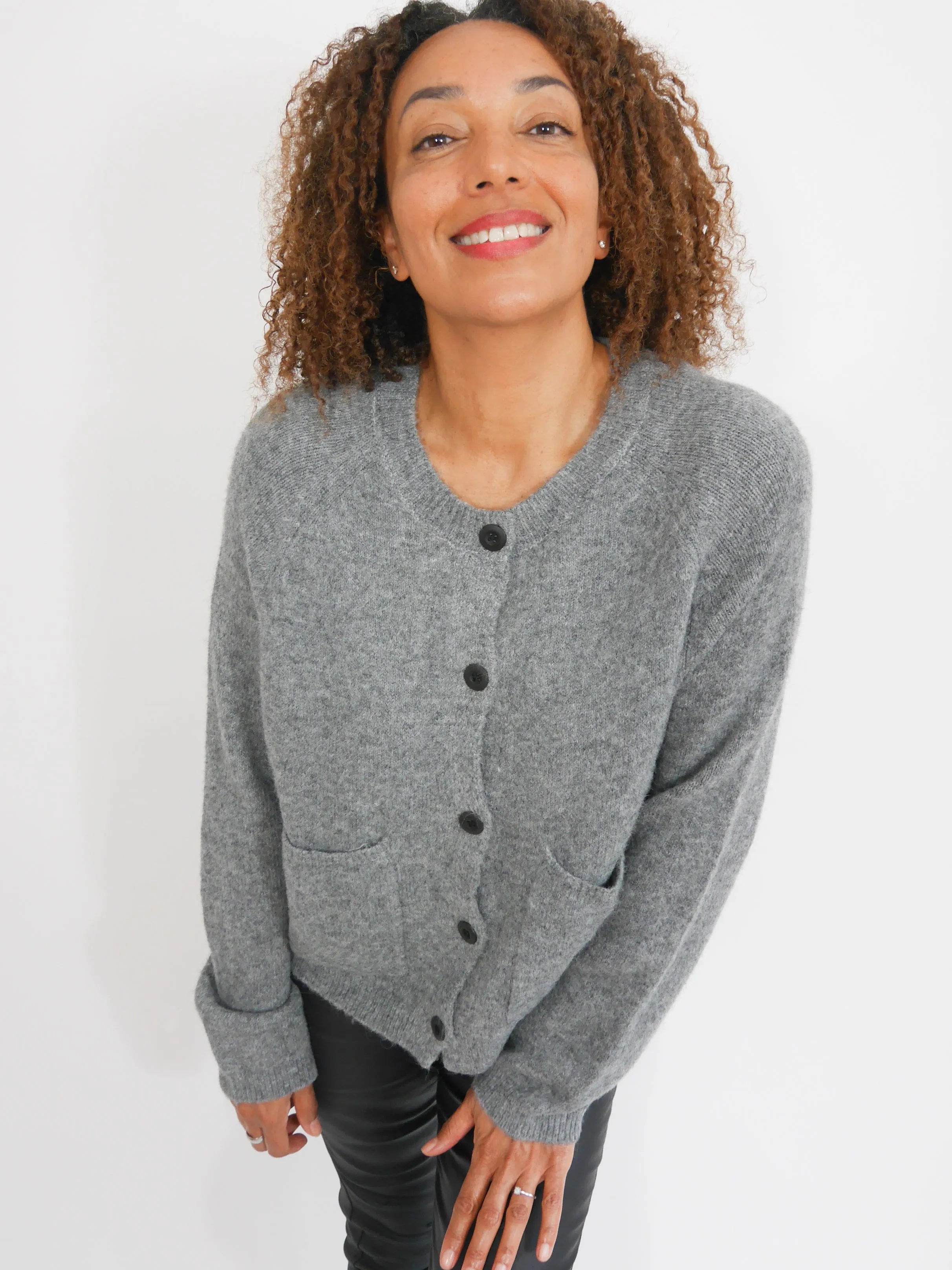 Elsa Cardigan Grey