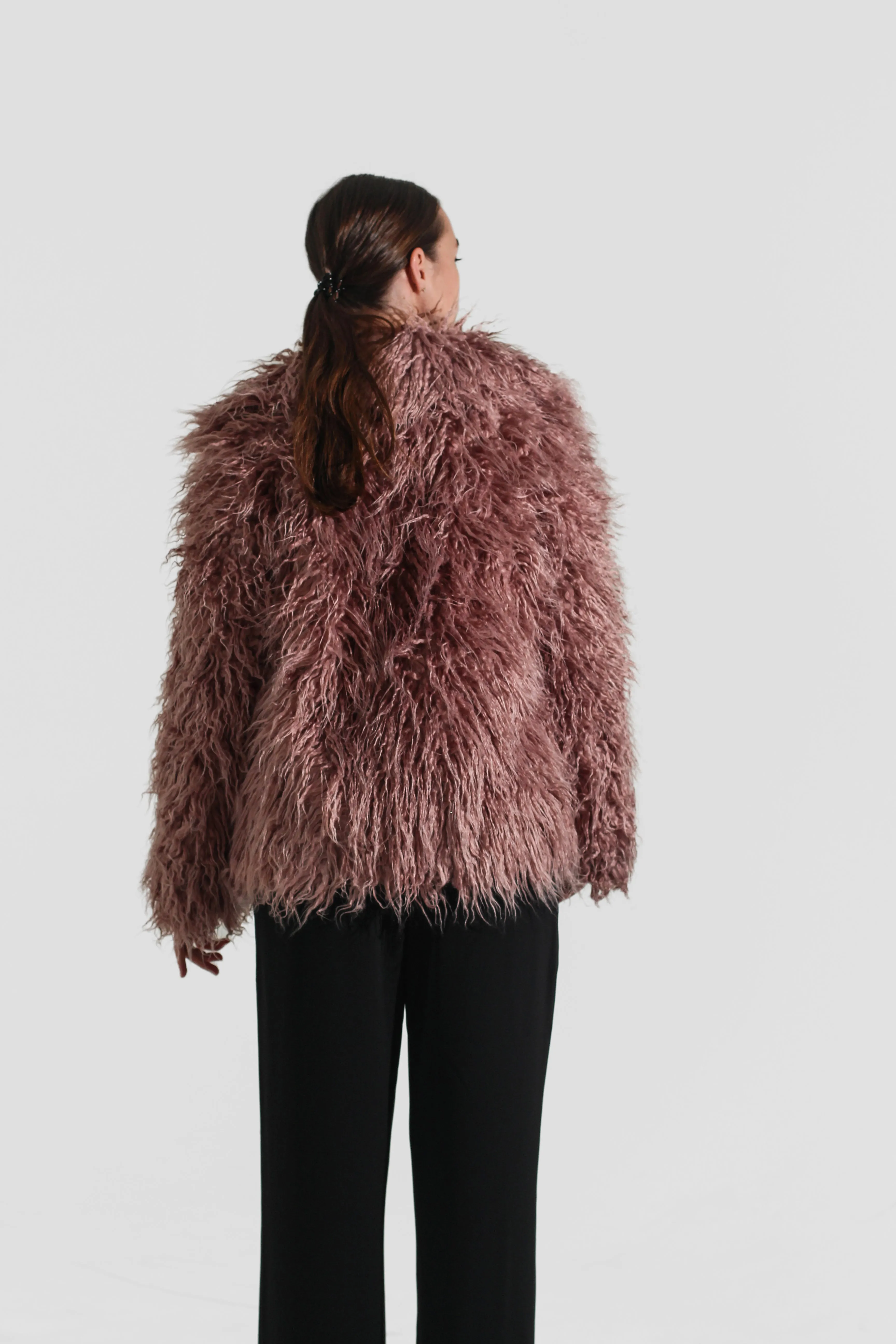 Faux-fur jacket SIMONE