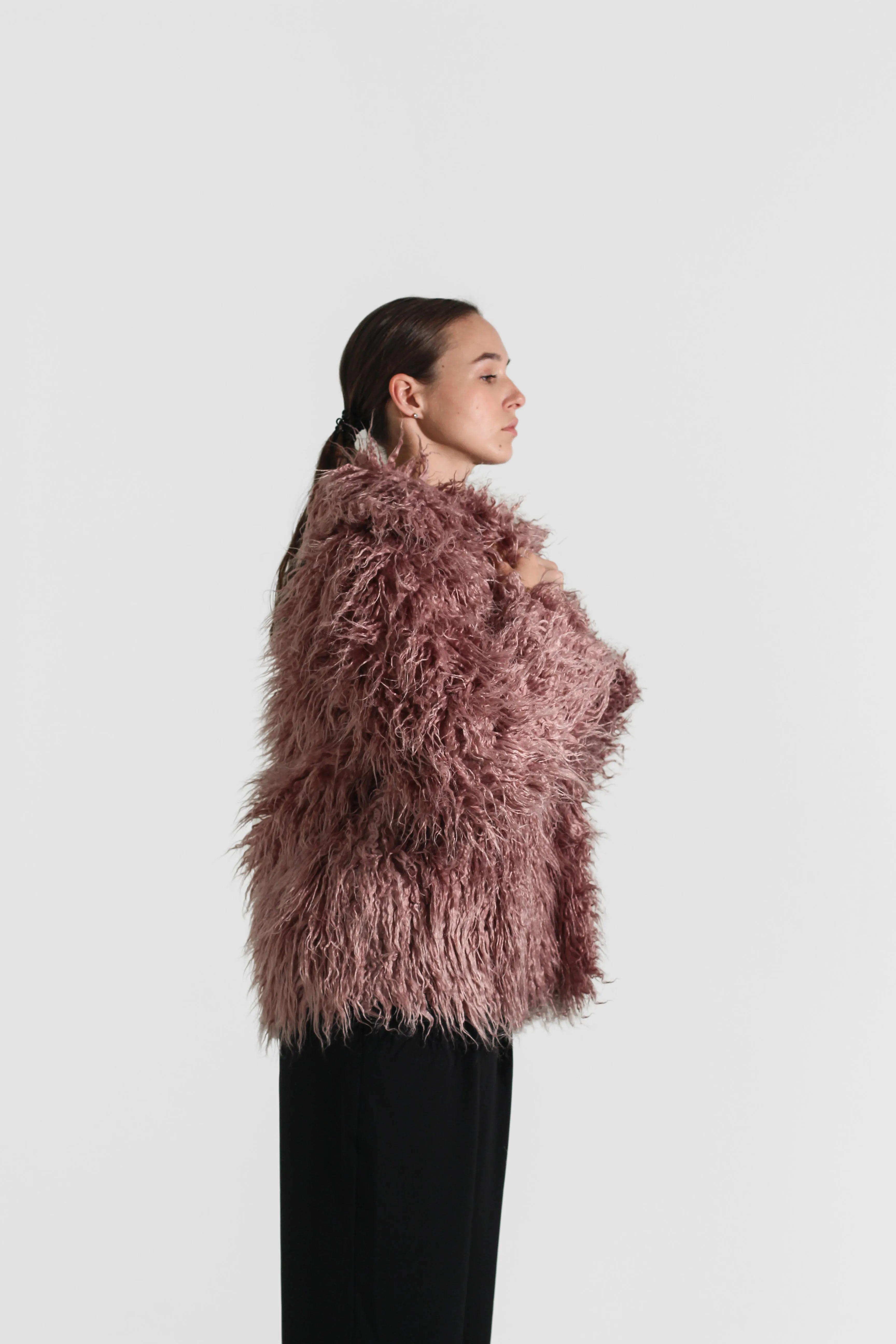 Faux-fur jacket SIMONE