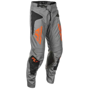 Fly Racing 2025 Kinetic Sym Pants Grey Orange Black