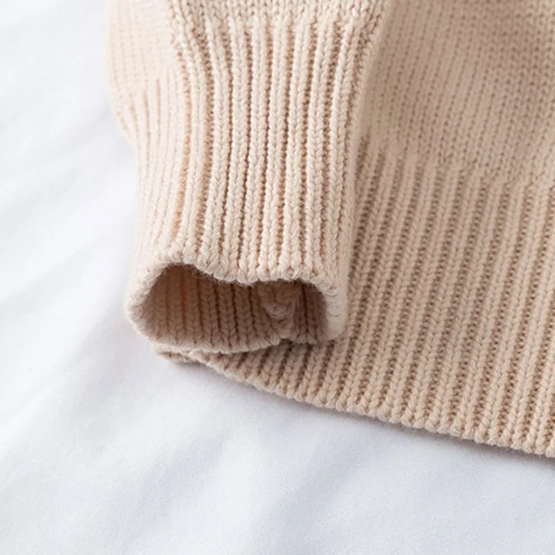 Fox Knitted Lightweight Sweater