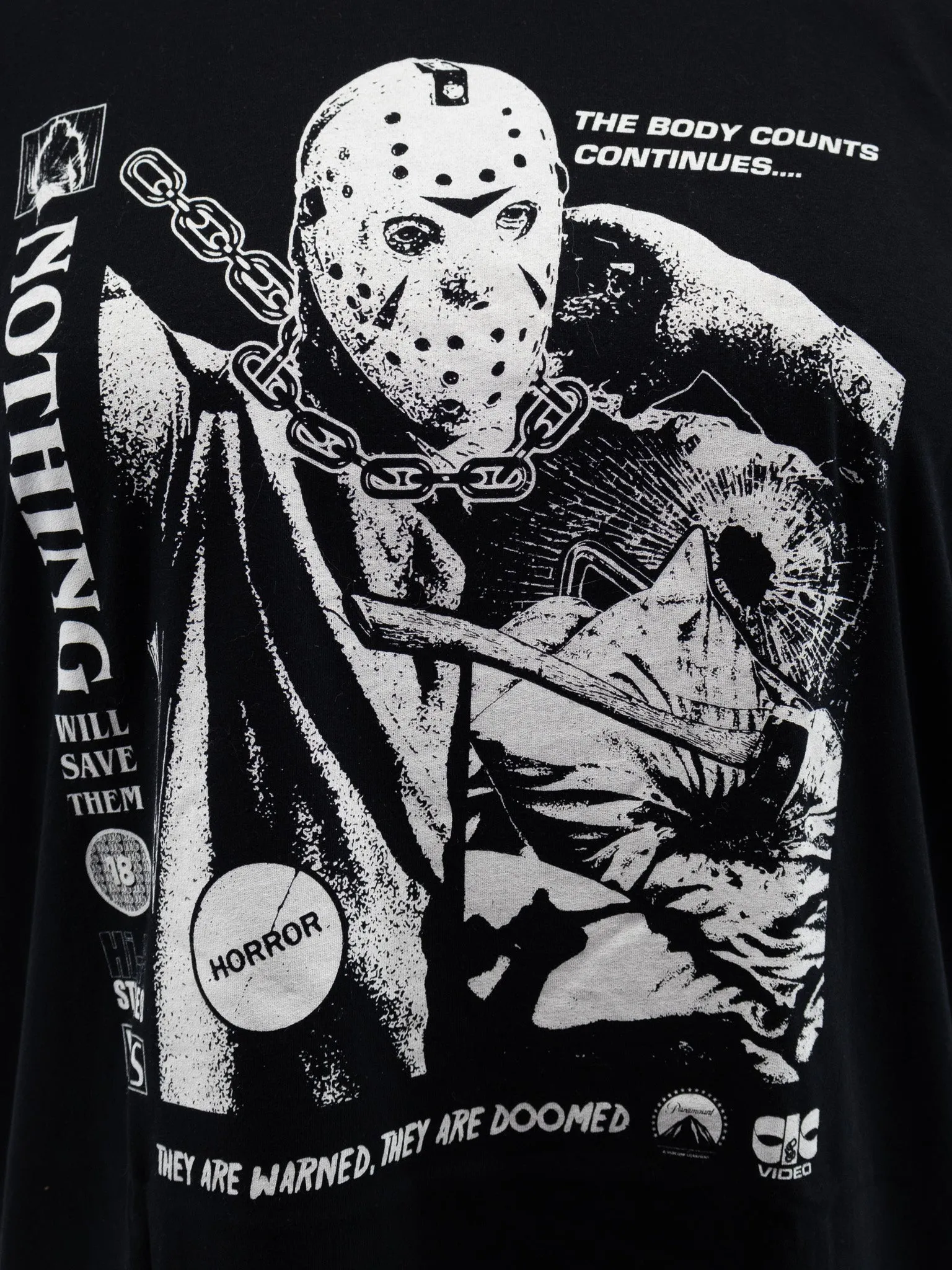 Friday the 13th VHS T-shirt