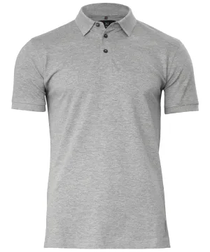 Grey Melange - Harvard classic – stretch deluxe polo