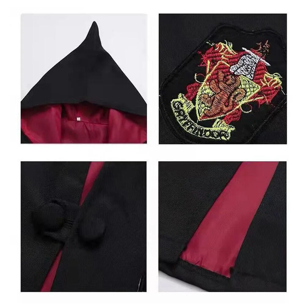 Harry Potter House Robes & Ties Cosplay Complete Set