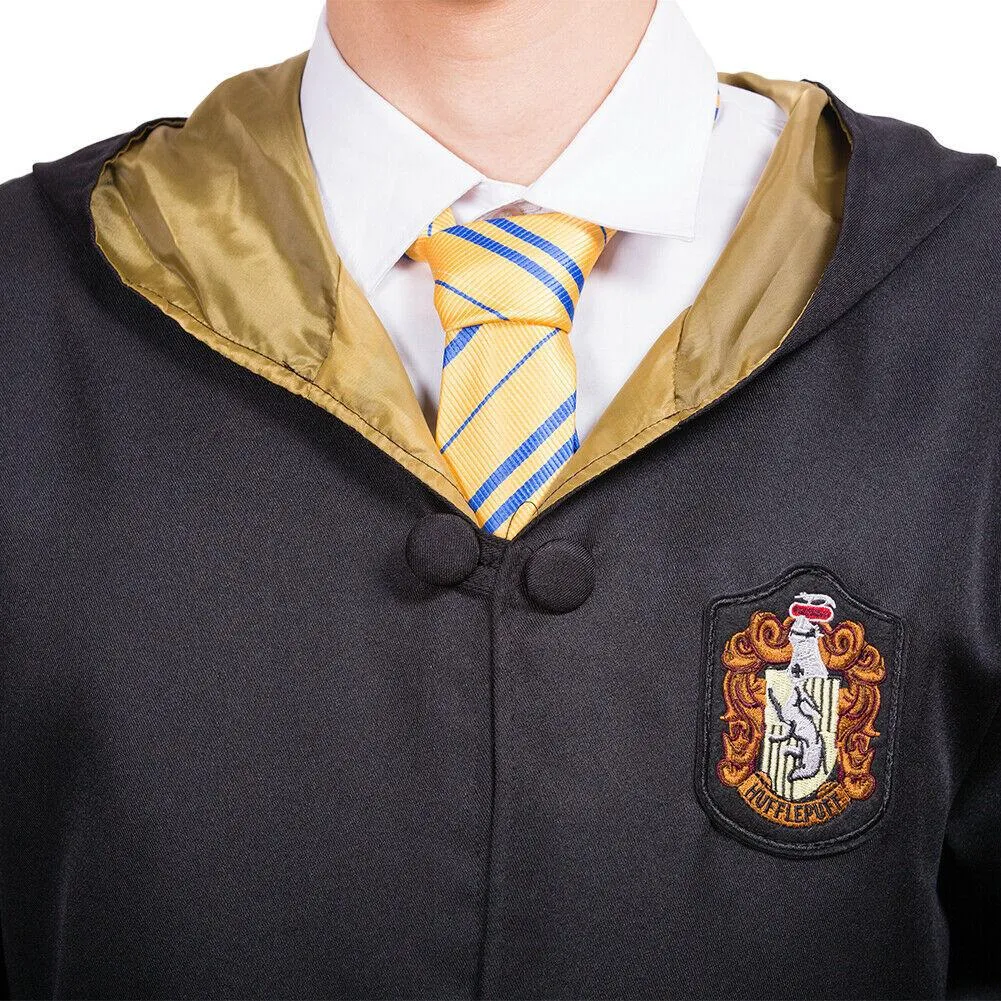 Harry Potter House Robes & Ties Cosplay Complete Set