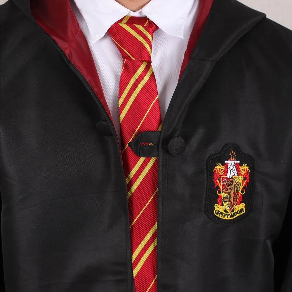 Harry Potter House Robes & Ties Cosplay Complete Set