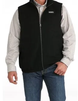 MWV1543010-MEN'S CONCEALED CARRY WESTERN VEST - BLACK