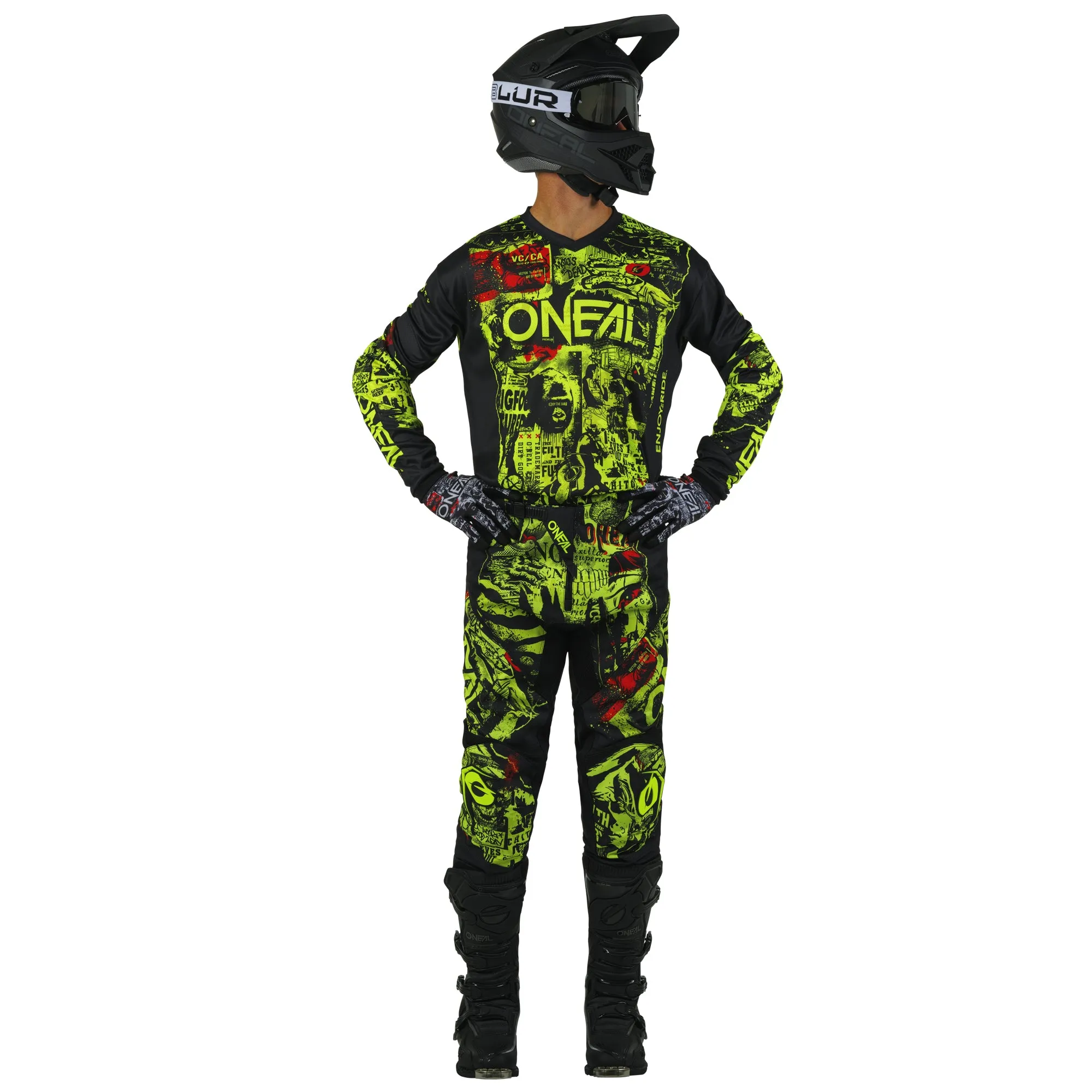 O'NEAL Element Attack V.5 Pants Black/Neon