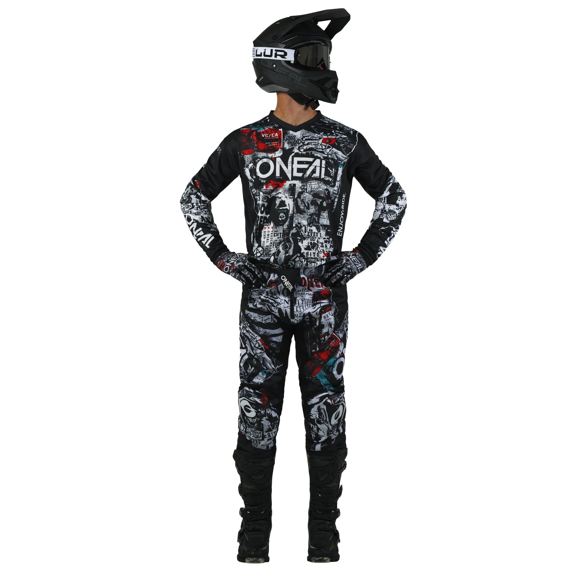 O'NEAL Element Attack V.5 Pants Black/White