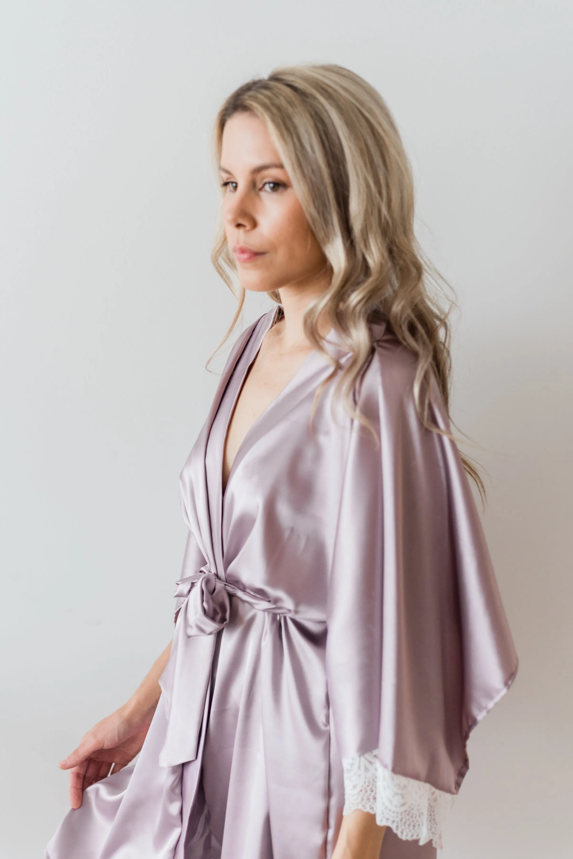 Personalised Celine Robe in Lavender