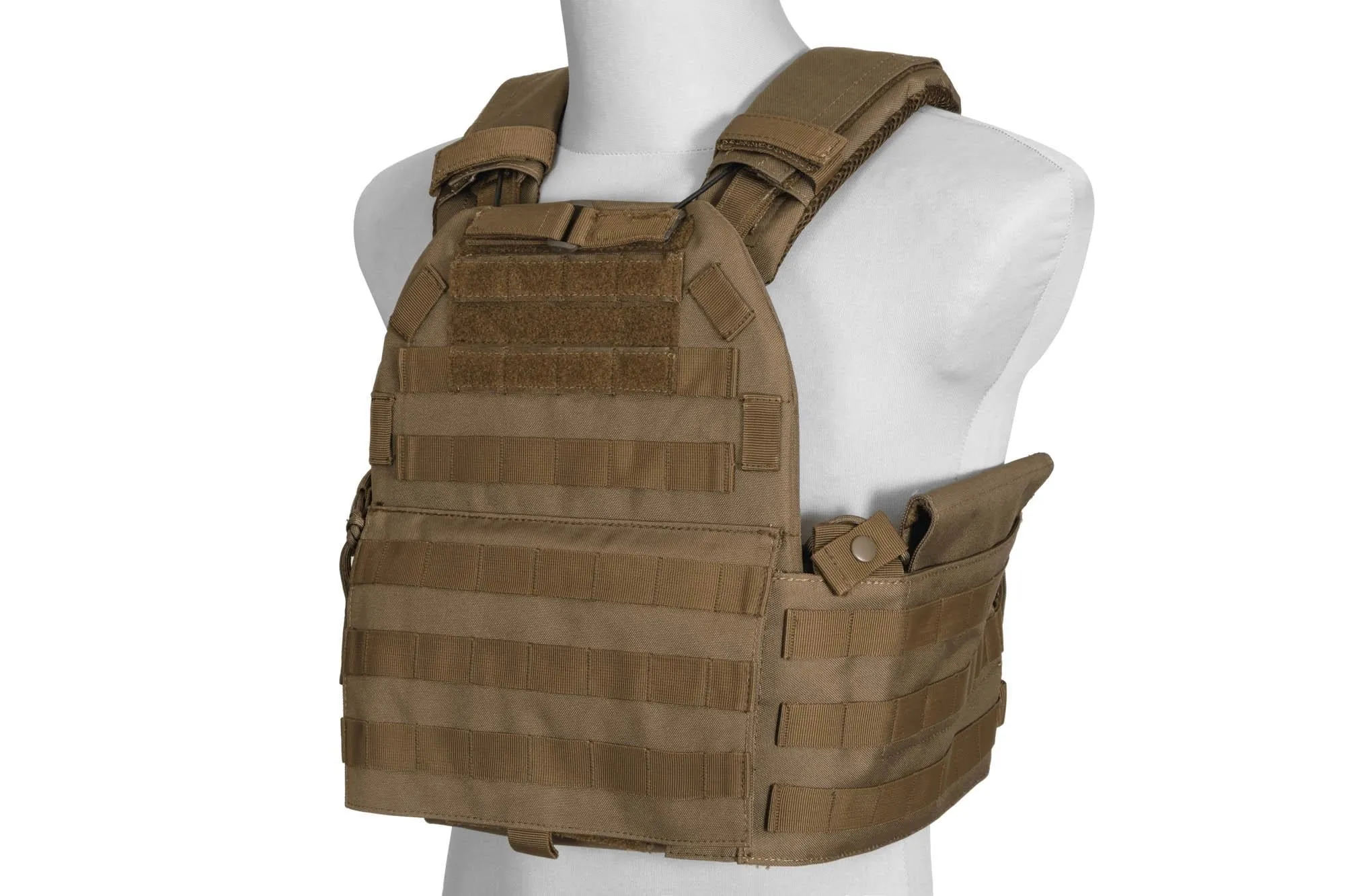 Quick Release Plate Carrier Tactical Vest - Tan