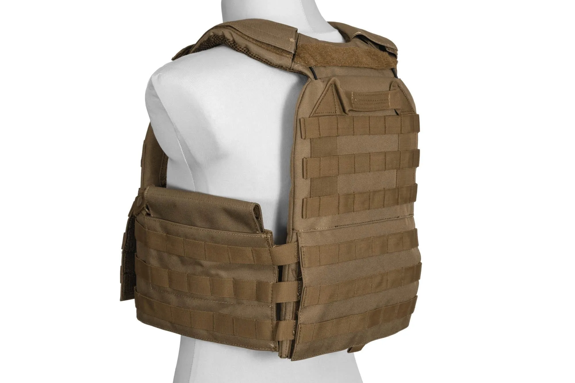 Quick Release Plate Carrier Tactical Vest - Tan