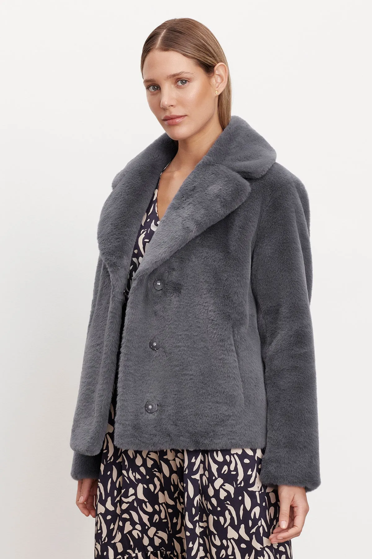 RAQUEL FAUX LUX FUR JACKET