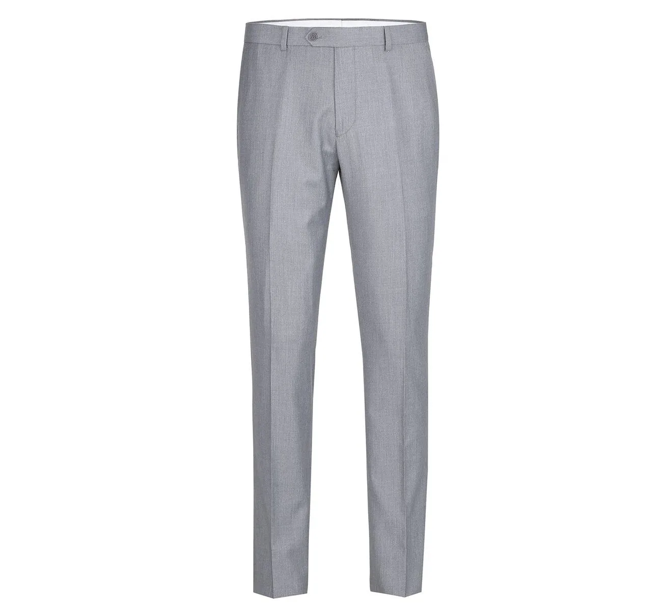 RENOIR Grey Classic Fit Flat Front Suit Separate Pants 202-2