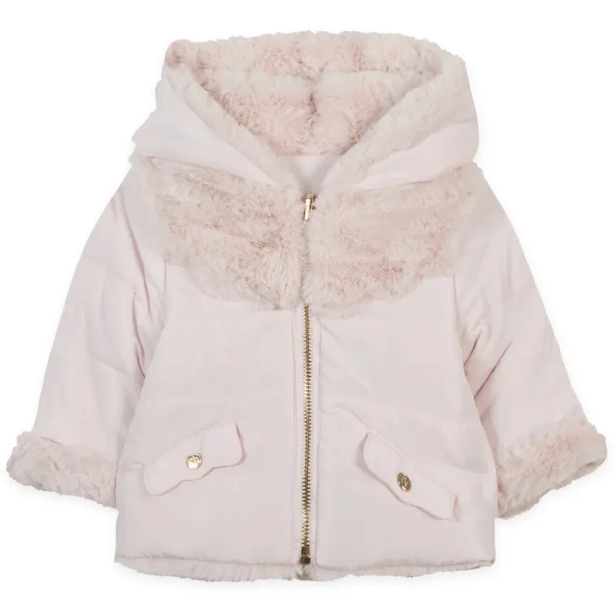 Reversible Faux Fur Winter Coat