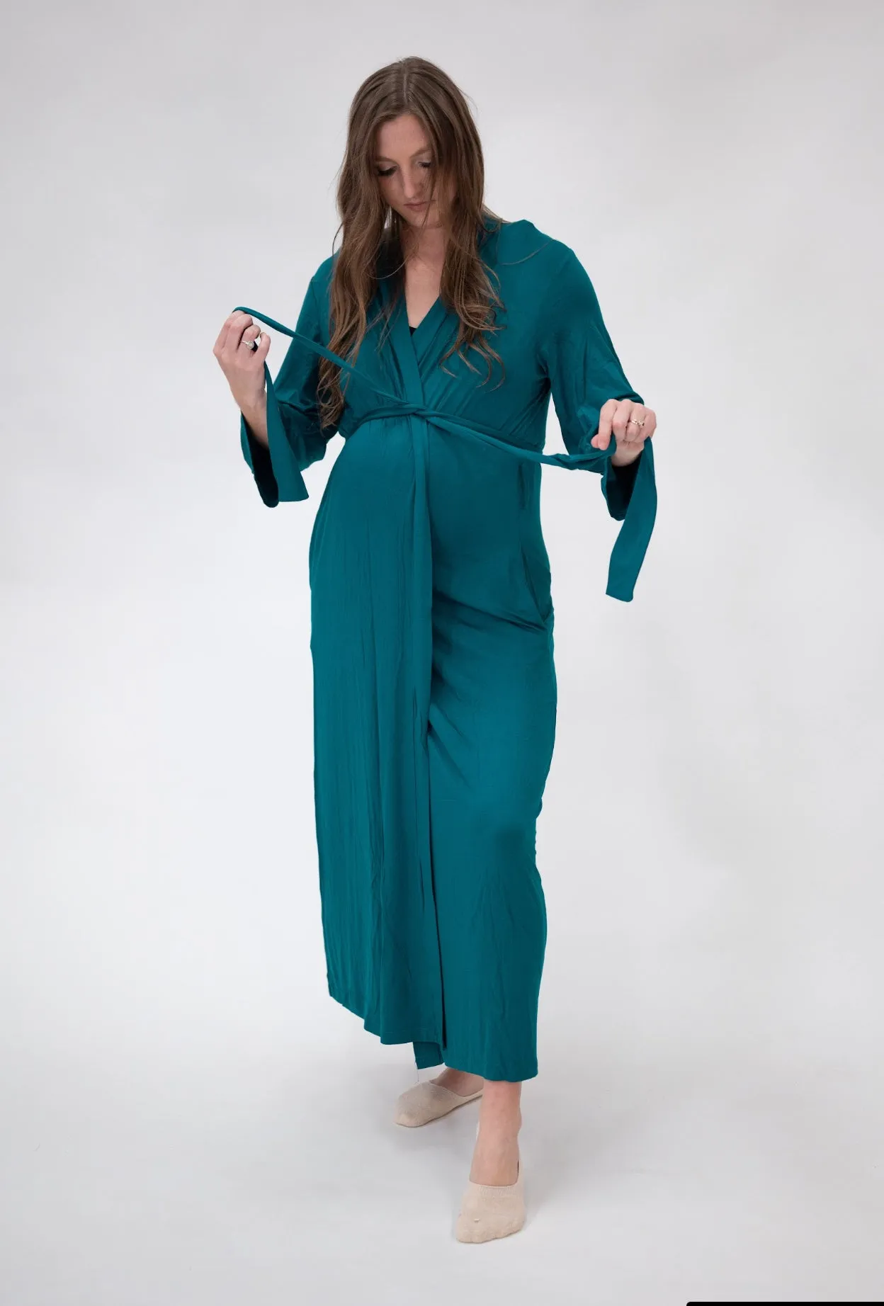 Robes in Deep Teal