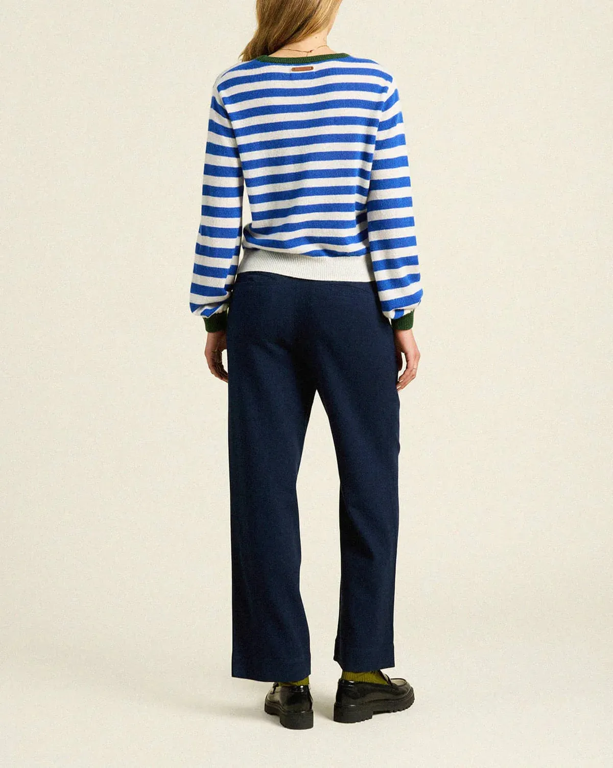 Ryann Sweater- Blue Stripe