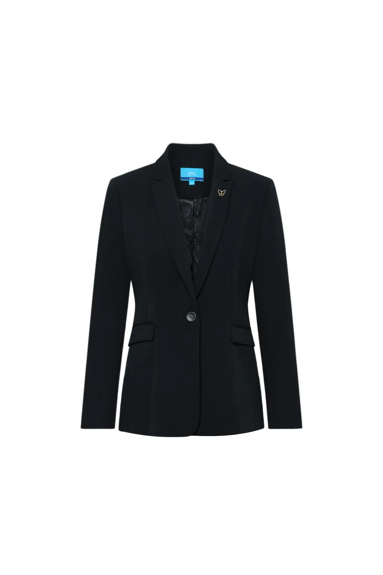 Sofia Multi-way Stretch Suit Blazer with Brooch