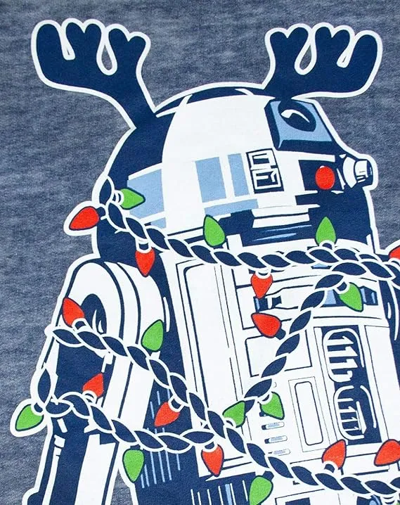 Star Wars R2D2 Decorations Burnout Christmas Sweatshirt