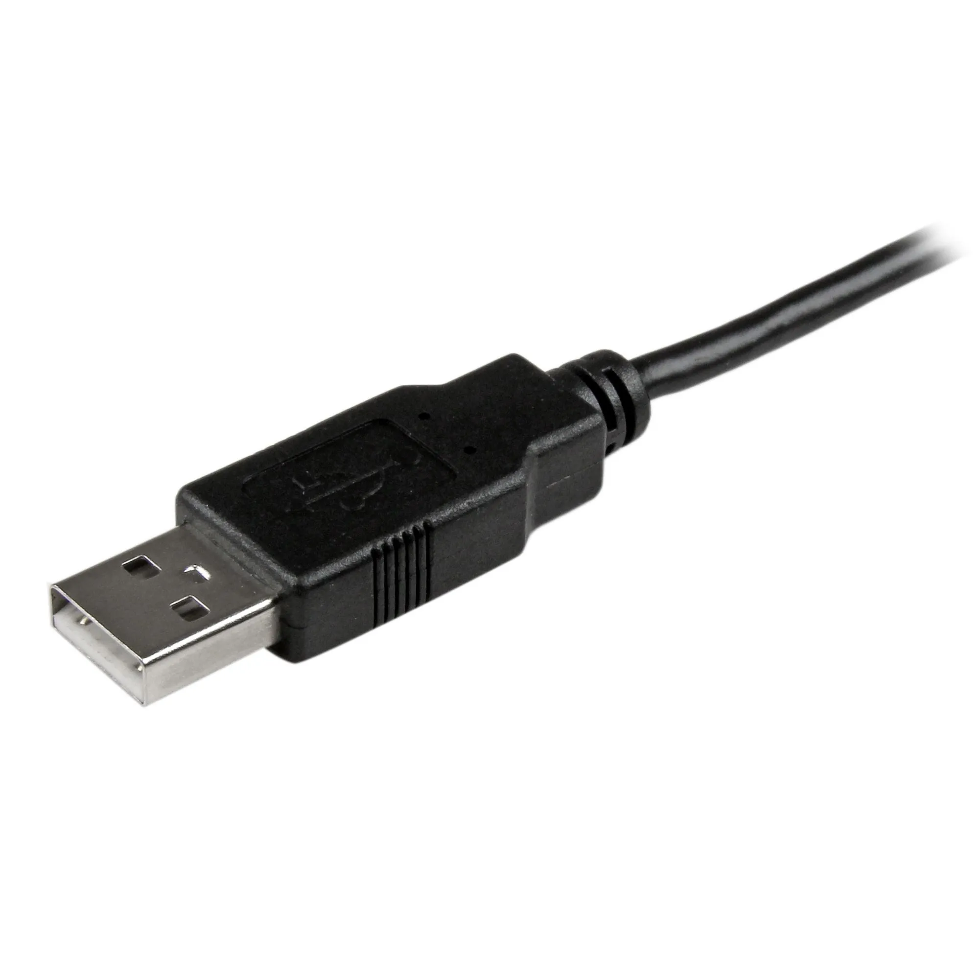 Startech.Com 0.5M Mobile Charge Sync Usb To Slim Micro Usb Cable M/M - Usb Cable - Micro-Usb Type B (M) To Usb (M) - Usb