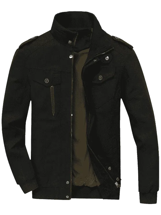 Stunning Mens Zip Up Jacket