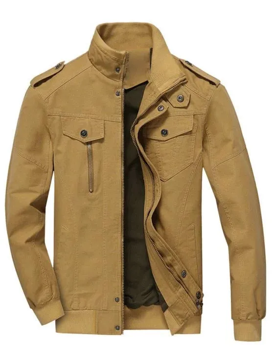 Stunning Mens Zip Up Jacket