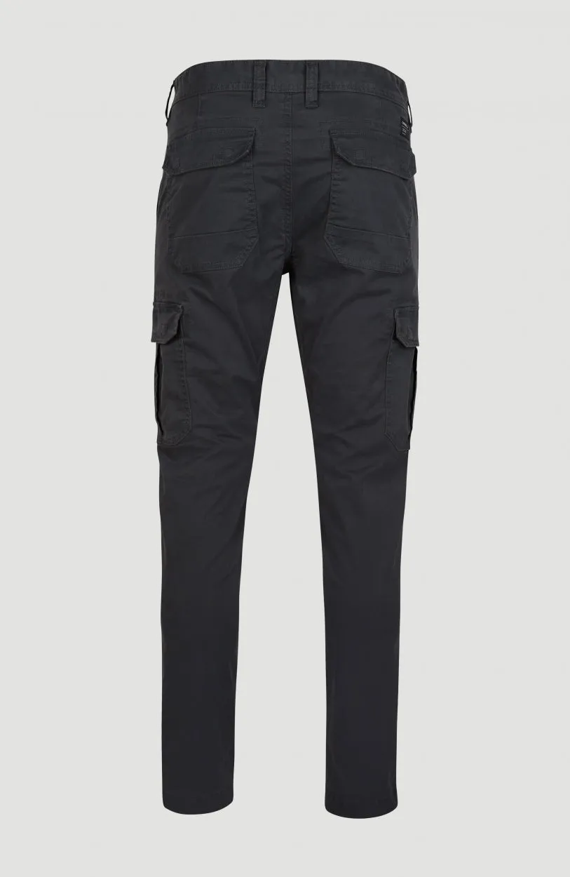 Tapered Cargo Pants | Asphalt - A