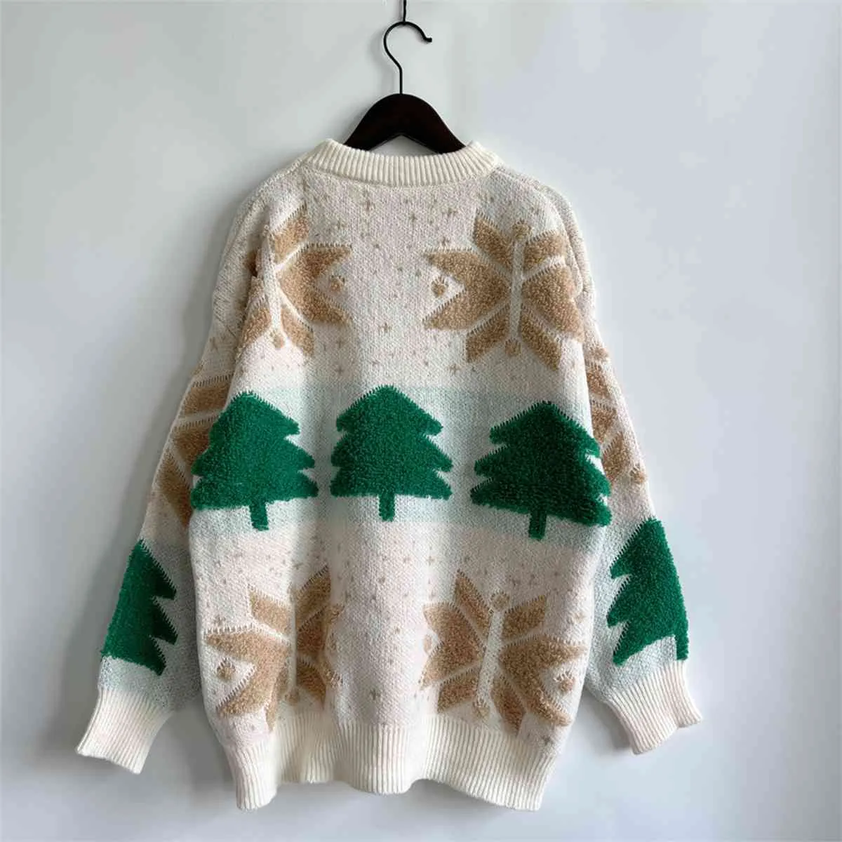 TEEK - Snowflake Long Sleeve Sweater