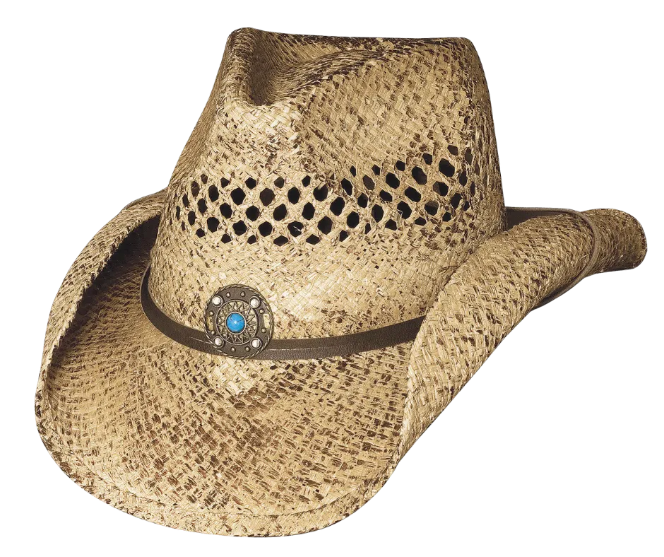 The  Clear Creek Straw Western Hat