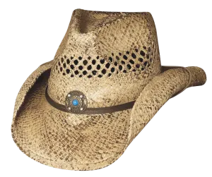 The  Clear Creek Straw Western Hat