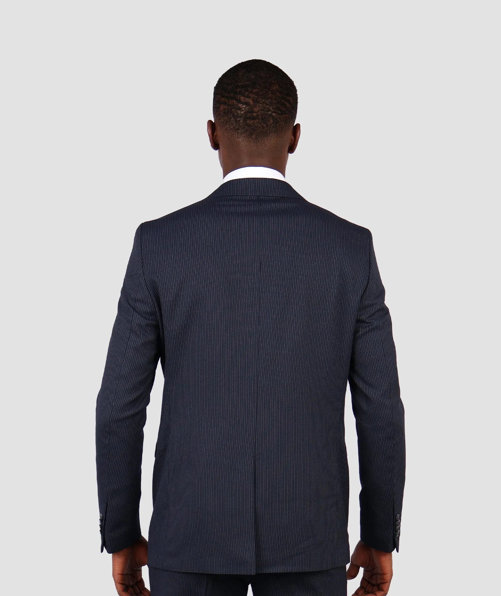 TWN Slim Fit Navy Blue Suit