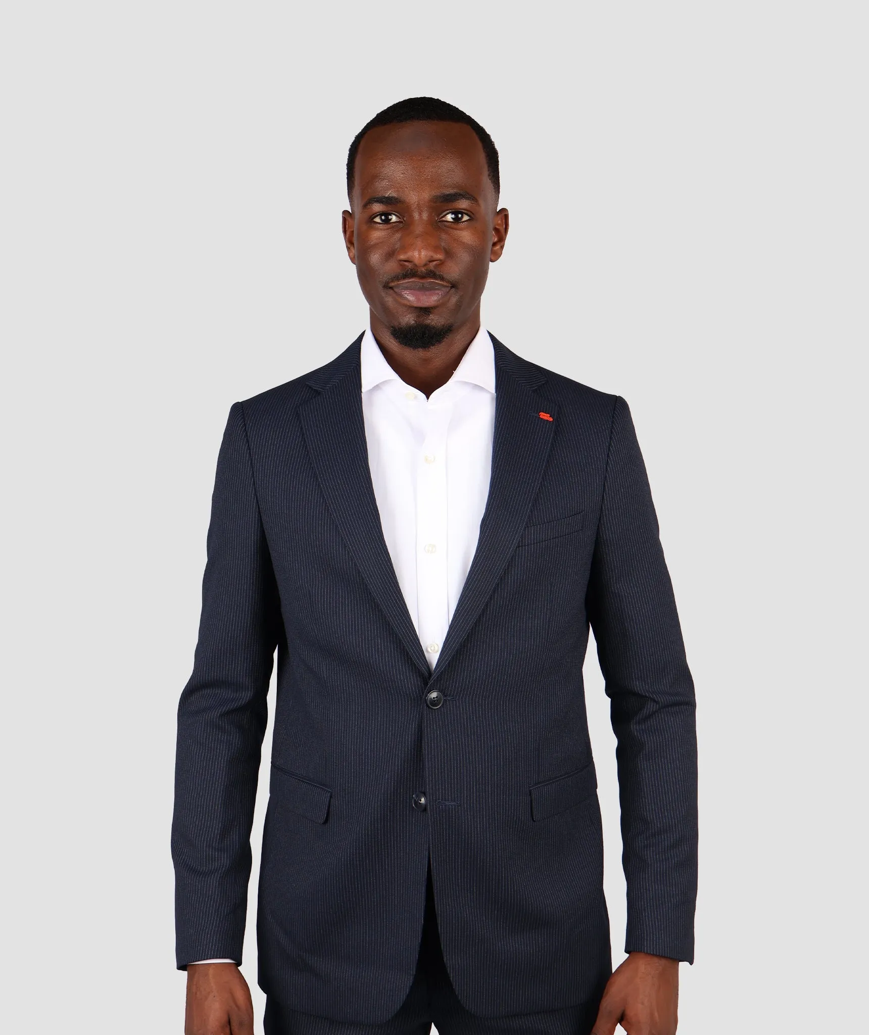 TWN Slim Fit Navy Blue Suit