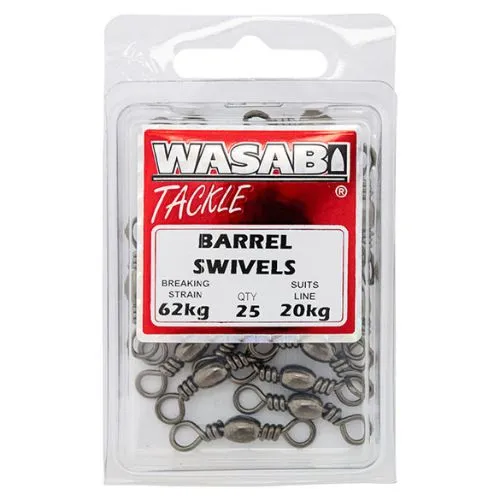 Wasabi Tackle Barrell Swivels