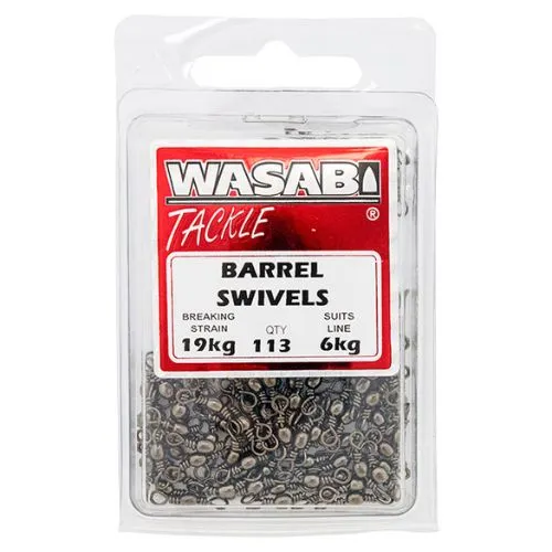 Wasabi Tackle Barrell Swivels