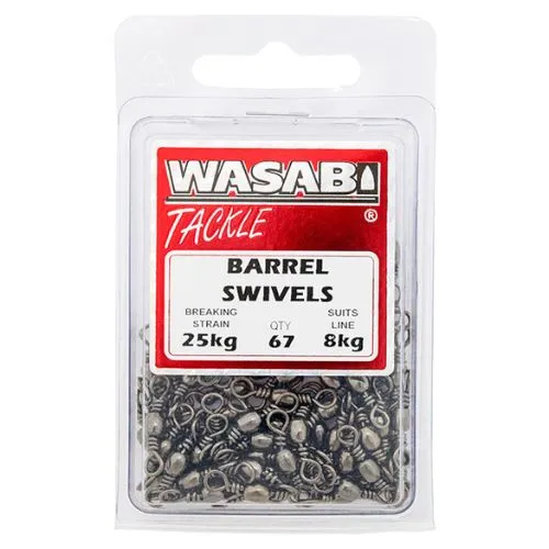 Wasabi Tackle Barrell Swivels