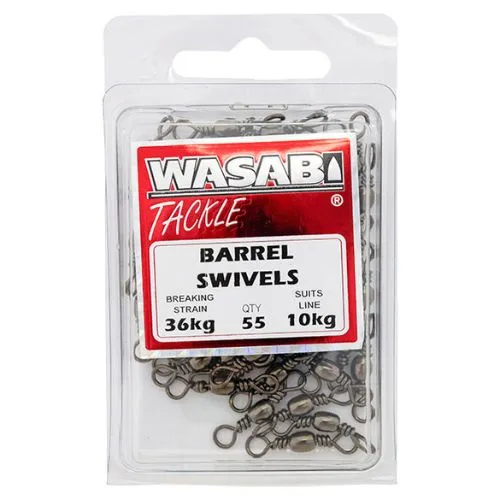 Wasabi Tackle Barrell Swivels