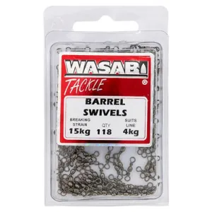 Wasabi Tackle Barrell Swivels