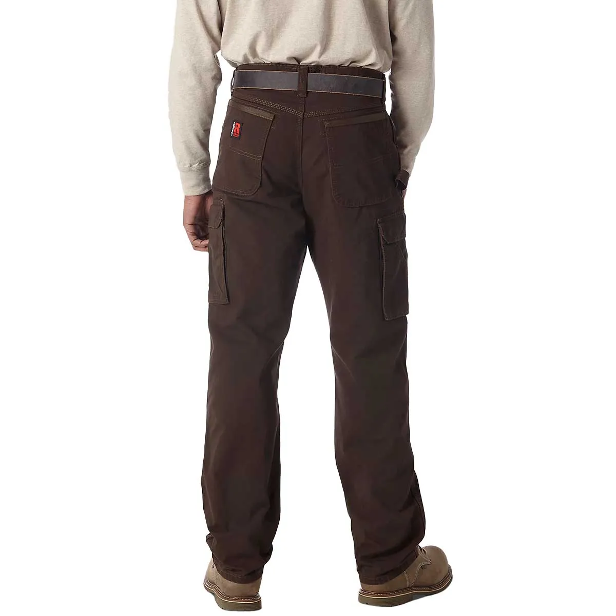 Wrangler Riggs Workwear Ripstop Ranger Cargo Pants, Dark Brown